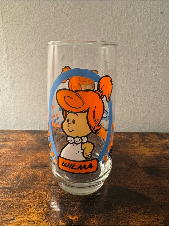 Other - Vintage 1986 Wilma The Flintstone Kids Pizza Hut Collectors Glass